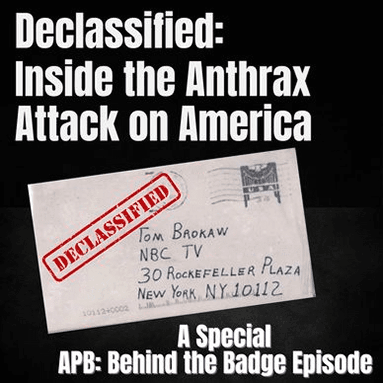 Anthrax attack letter, declassified special
